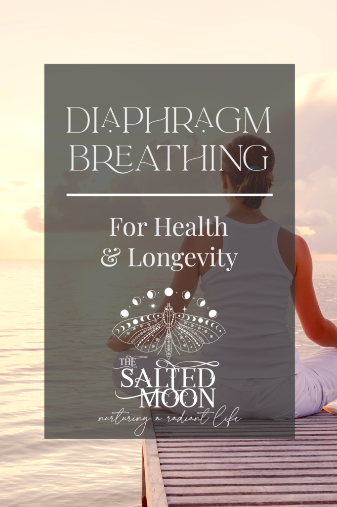 diaphragm breathing salted moon Cynthia Saltman